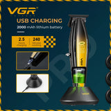 VGR V-992 trimer za šišanje – Profesionalni barber trimer sa DLC oštricom