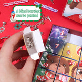Božićni advent narukvica set – 24 praznična iznenađenja