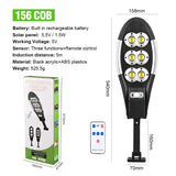 Solarna LED ulična lampa sa senzorom pokreta – vodootporna lampa sa daljinskim