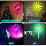 RGB LED vatromet lampe – dekorativna rasveta sa daljinskim upravljačem i USB napajanjem