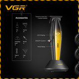 VGR V-992 trimer za šišanje – Profesionalni barber trimer sa DLC oštricom