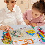 Montessori geometrijska slagalica 3-u-1 – edukativna slagalica za kreativnu i pametnu igru