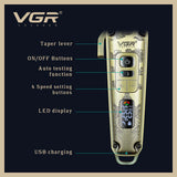 VGR V-005 mašinica za šišanje – Vintage metalna profesionalna hair clipper