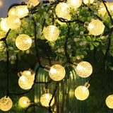 Kuglice solarne sijalice – ŽUTA