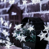 Zvezdice solarne sijalice – BELA