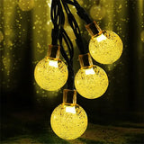 Kuglice solarne sijalice – ŽUTA