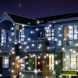 Snežni led projektor bele pahulje