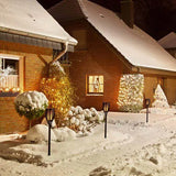 Solarna lampa baklja efekat plamena