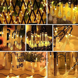 Kapljice solarne sijalice – ŽUTA