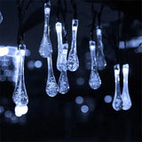 Kapljice solarne sijalice – BELA