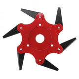 Čelični dodatak za trimer sa 6 sečiva