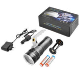 LED zum, punjiva, vodootporna ručna lampa – 8000 lumena