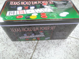 Poker set TEXAS HOLD EM poker set