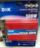 INVERTER - pretvara struju iz 12v u 500w - auto () - INVERTER - pretvara struju iz 12v u 500w - auto ()