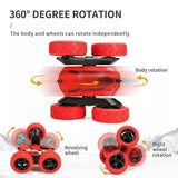 Mini RC stunt automobil
