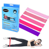 5 komada elastičnih traka za Fitnes, Jogu - Pilates