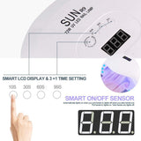 SUN R 9 UV LED lapma za nokte 72 w