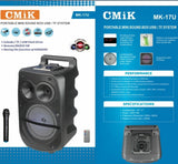 BLUETOOTH ZVUČNIK MK-17U/Karaoke zvučnik/ - BLUETOOTH ZVUČNIK MK-17U/Karaoke zvučnik/