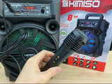 Bluetooth zvučnik + mikrofon karaoke - Bluetooth zvučnik + mikrofon karaoke