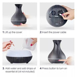 DIFUZOR Aromatherapy/400ml/7 LED lights