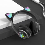 Mačkaste ženske Bluetooth slušalice Led osvetljenje - Mačkaste ženske Bluetooth slušalice Led osvetljenje