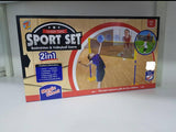 Set 2 in 1 Badminton i odbojka
