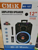 BLUETOOTH zvučnik sa bežičnim mikrofonom/CMiK MK-107 - BLUETOOTH zvučnik sa bežičnim mikrofonom/CMiK MK-107