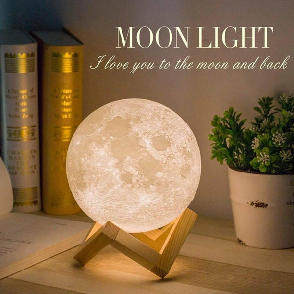 MOON LIGHT - mesec lampa 18cm