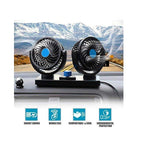 Dupli ventilator za hladjenje u autu (12V) - Dupli ventilator za hladjenje u autu (12V)