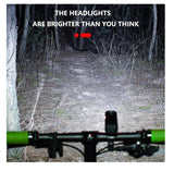 Lampa za bicikl LED punjiva  power bank svetlo za biciklu - Lampa za bicikl LED punjiva  power bank svetlo za biciklu