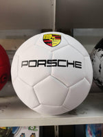 Bela kožna fudbalska lopta porsche