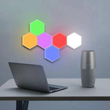 LED sijalice/heksagon/6 kom/ 7 LED boja - Ali tako