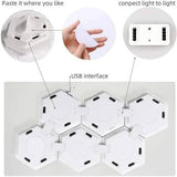 LED sijalice/heksagon/6 kom/ 7 LED boja - Ali tako