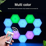 LED sijalice/heksagon/6 kom/ 7 LED boja - Ali tako