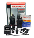 KOMPLET 2 KOM Radio Stanice Baofeng 888s handsfree Toki voki