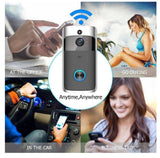 WiFi video zvono za vrata ip kamera Wireless Interfon + 3 ba - WiFi video zvono za vrata ip kamera Wireless Interfon + 3 ba