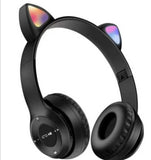 Slusalice MACJE usi bluetooth sa LED svetlom/sve boje