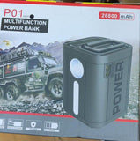 POWERBANK 26800 mAh Velika Multifunkcionalna baterija  12V