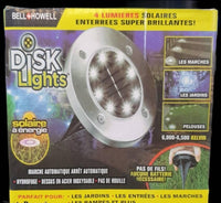 Solarne bastenske disk lampe - Disk Lights - Solarne bastenske disk lampe - Disk Lights