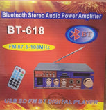 BLUETOOTH pojačalo BT-618/stereo audio power amplifier