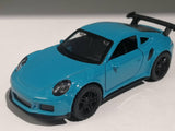 Metalni autić Porches 911 turbo Plavi
