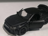 Metalni autići NiSSAN GTR-R35 Crni