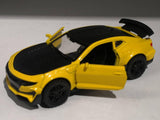 Metalni autići Chevrolet camaro Žuti