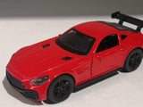 Metalni autići Mercedes AMG GT crven