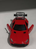 Metalni autići Mercedes AMG GT crven