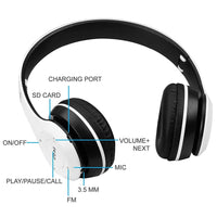 Bluetooth slusalice FM/MP3 P47 - Bluetooth slusalice FM/MP3 P47