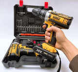 DEWALT AKU srafilica 36 v busilica cekic bitovi 2 baterije - DEWALT AKU srafilica 36 v busilica cekic bitovi 2 baterije