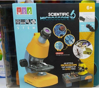 mikroskop za decu, istraživanje mikrokozmosa, uvećanje 40x-640x, edukativna igračka, dodatna oprema