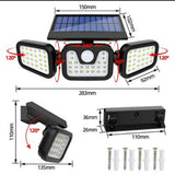 solarni reflektor sa čak 100 led dioda - solarni reflektor sa čak 100 led dioda