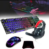 Set tastatura+mis+slusalice+podloga - Set tastatura+mis+slusalice+podloga